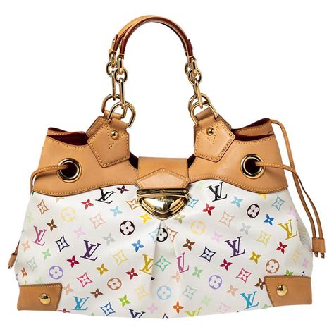 ebay louis vuitton white handbags|louis vuitton white monogram bag.